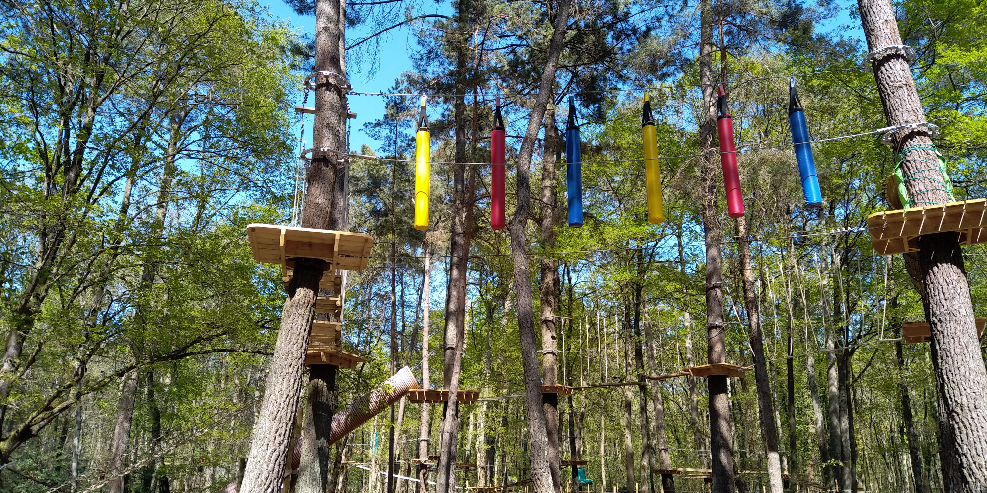 Parcours accrobranche 