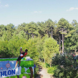 Vue en hauteur du parc