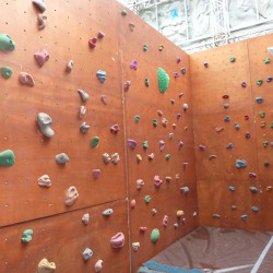 Mur d'escalade pour le bloc