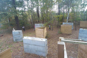 Terrain de laser game