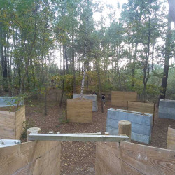 Terrain de laser game