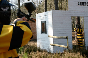 Partie de paintball