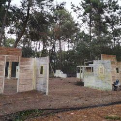 Terrain de paintball