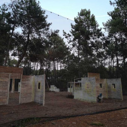 Terrain de paintball